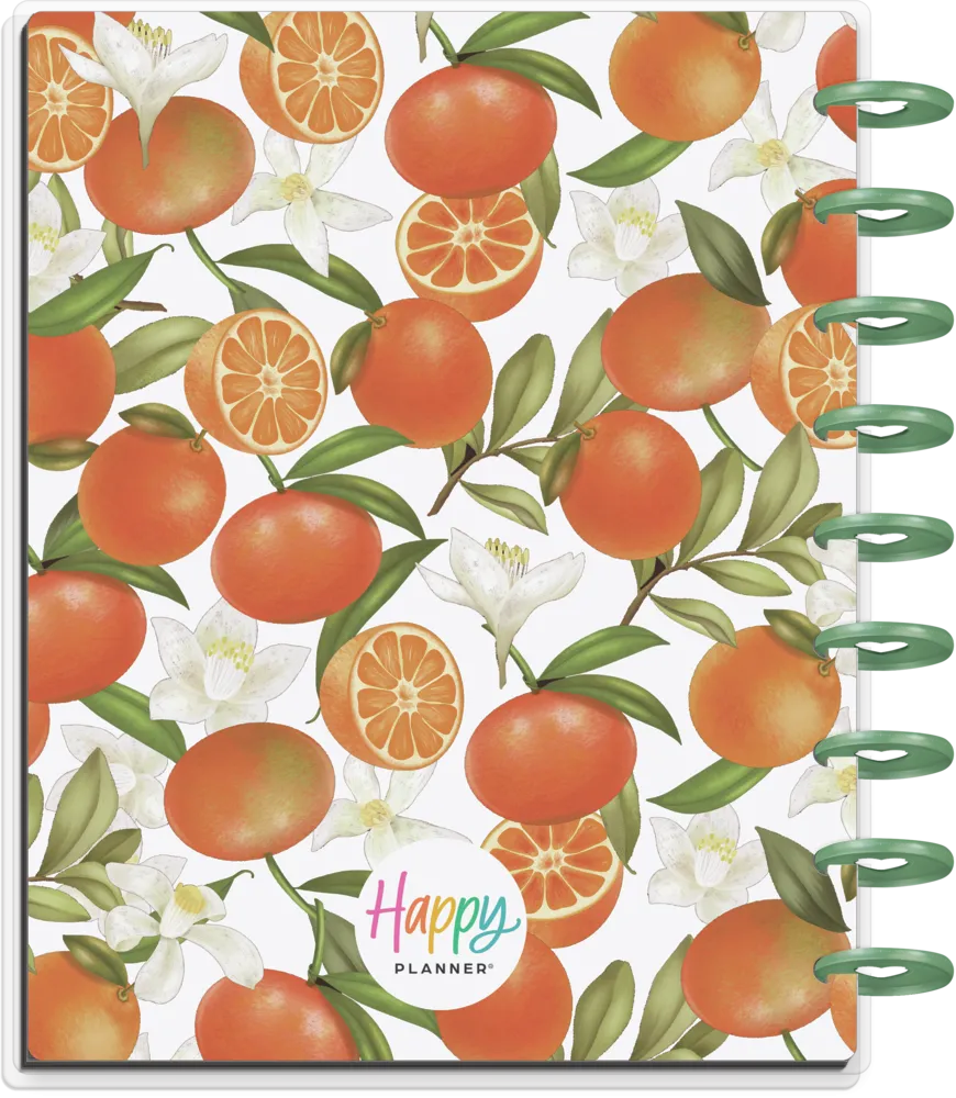 2024 Fruit & Flora Happy Planner - Classic Vertical Layout - 18 Months