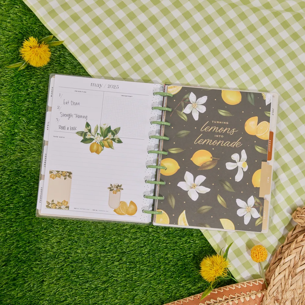 2024 Fruit & Flora Happy Planner - Classic Vertical Layout - 18 Months