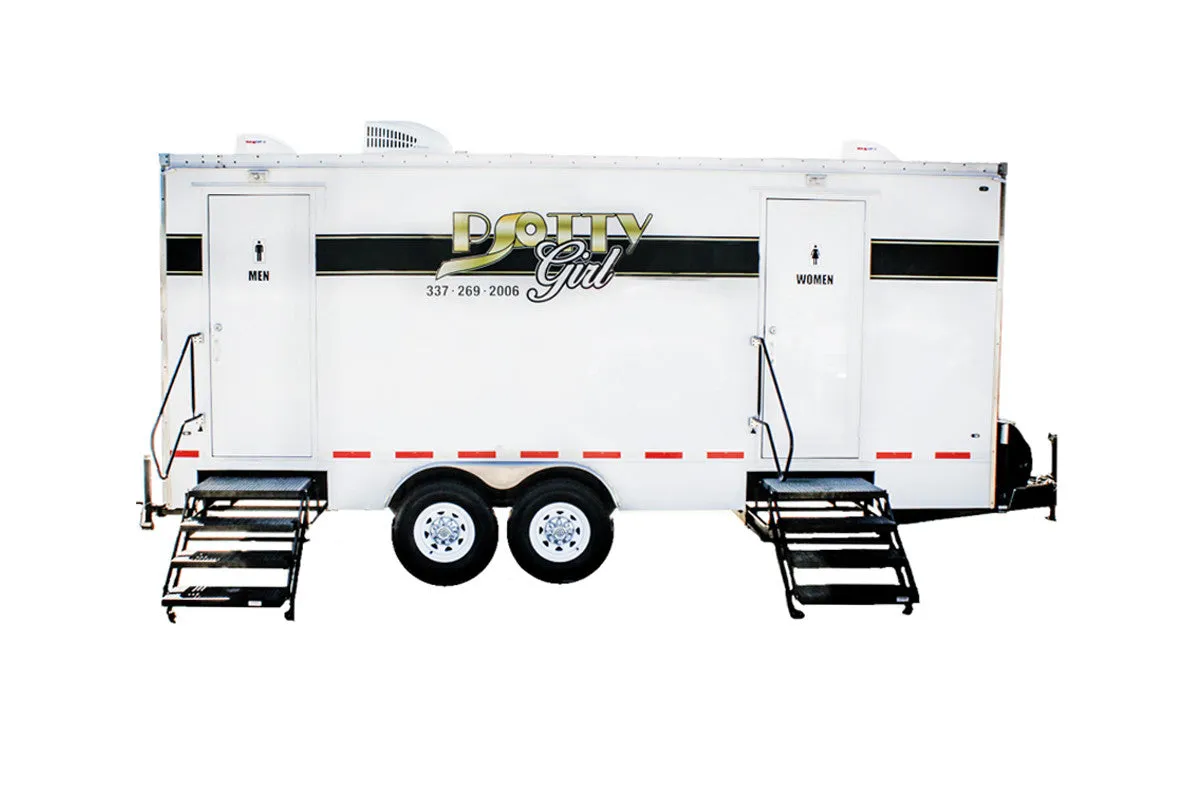 6 Station Rich Restroom Luxury Trailer Rental