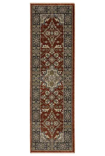Aberdeen 4151R Red Rug