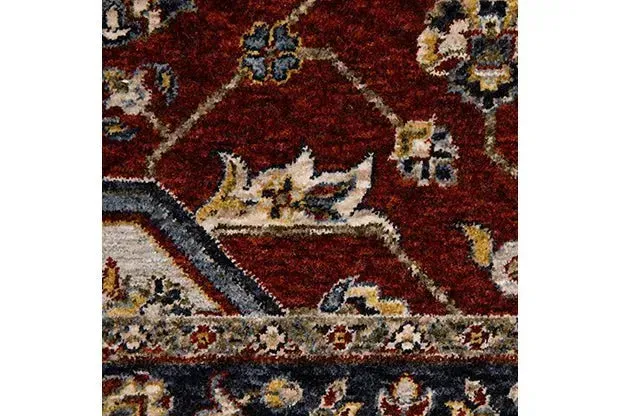 Aberdeen 4151R Red Rug