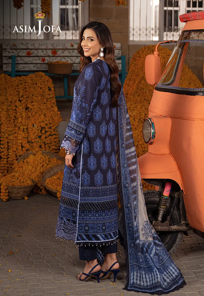 AJAR-09 EMBROIDERED JACQUARD 3 PCS