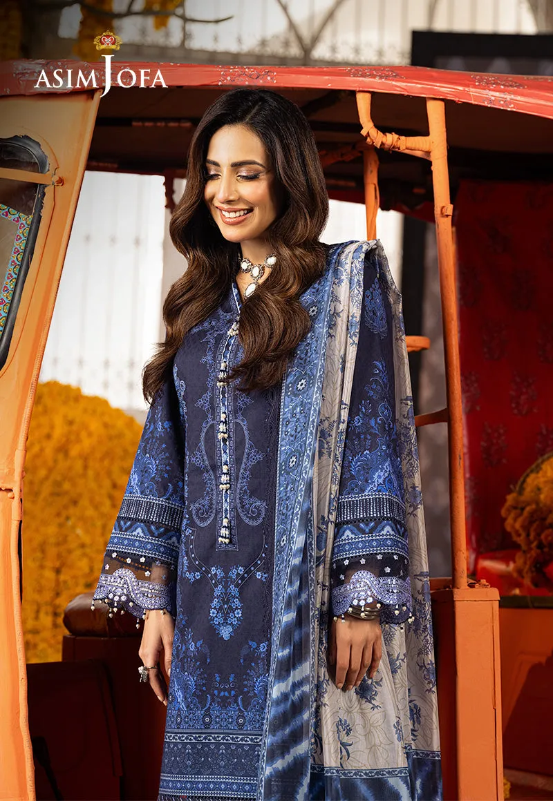 AJAR-09 EMBROIDERED JACQUARD 3 PCS