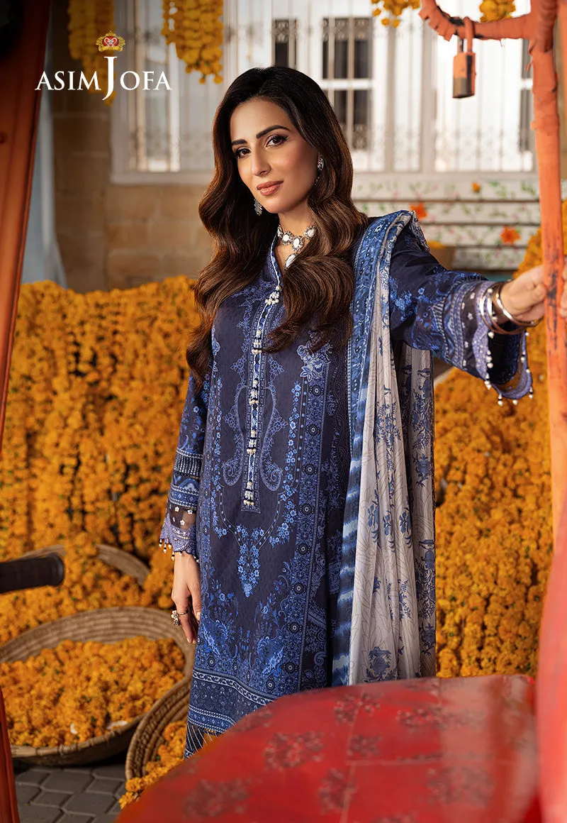 AJAR-09 EMBROIDERED JACQUARD 3 PCS