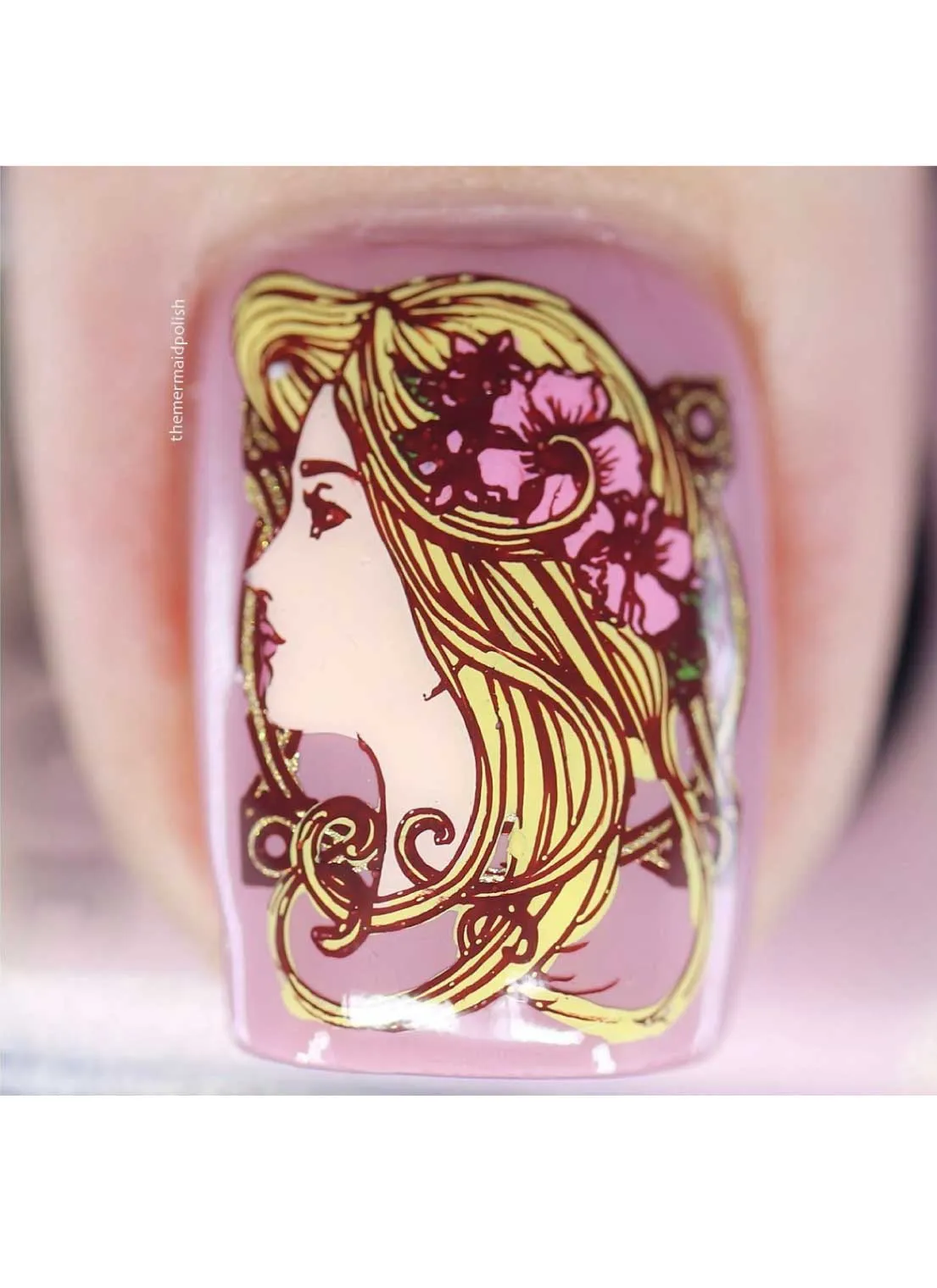 Art Nouveau -  Uber Chic Stamping Plate