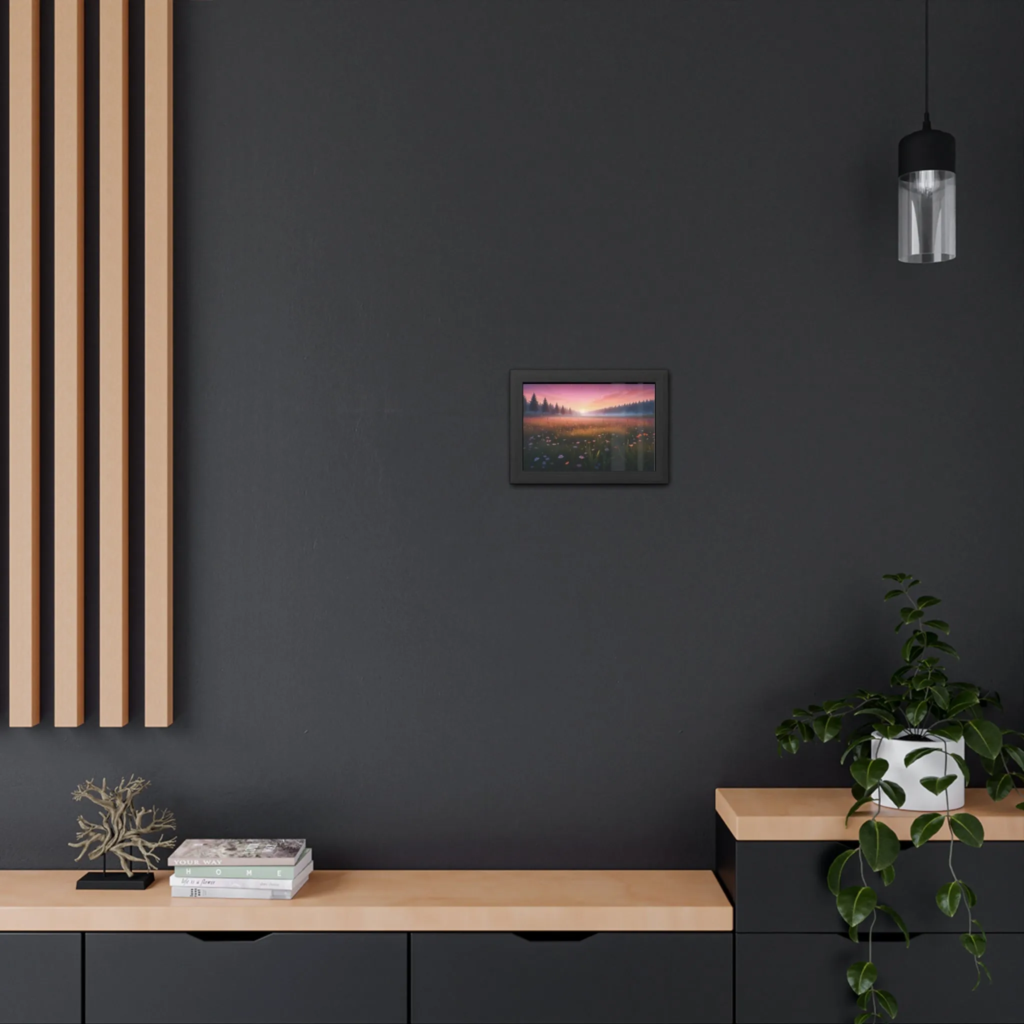 Artistic Framed Posters - "Whispers of Dawn" Chaia Malana