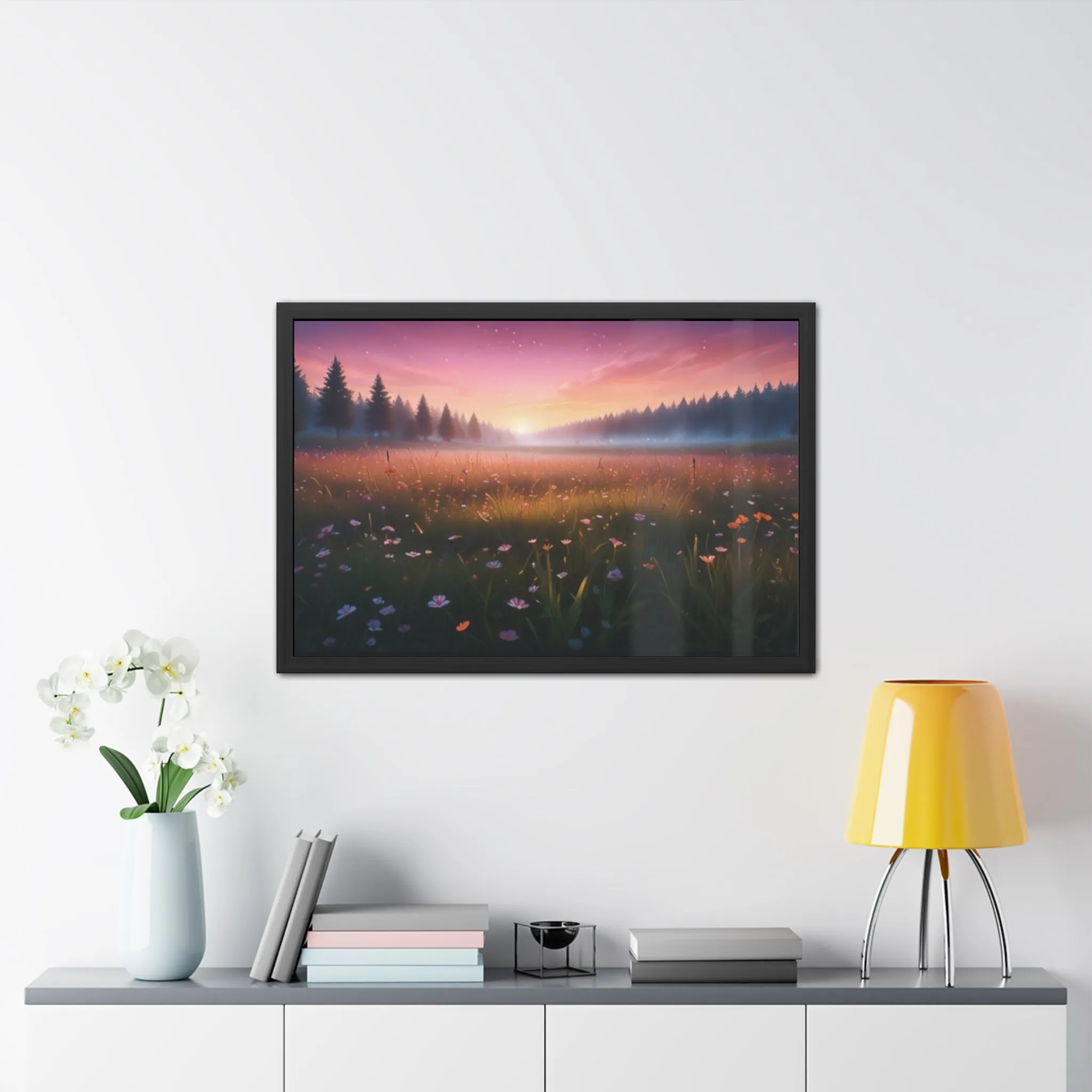 Artistic Framed Posters - "Whispers of Dawn" Chaia Malana