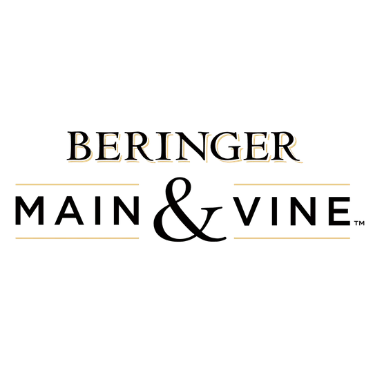Beringer Main & Vine White Zinfandel California Collection Rose Wine, 750 ml Glass, ABV 12.00%