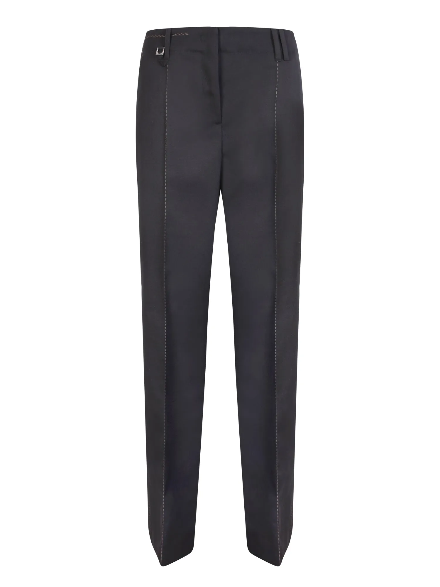 Black Le pantalon Cordao