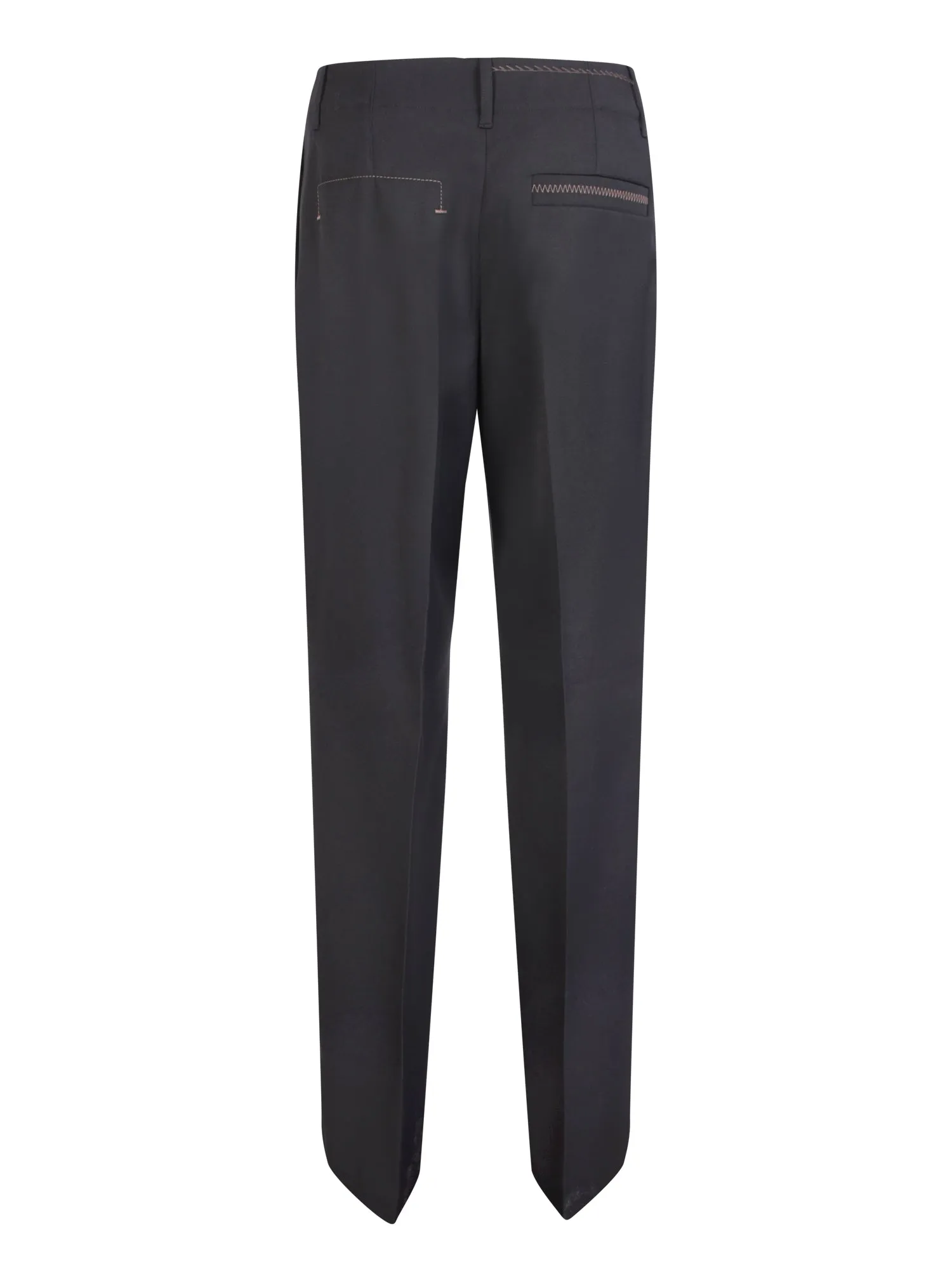 Black Le pantalon Cordao