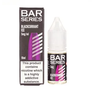 Blackcurrant Ice Nic Salt E-Liquid by Bar Series