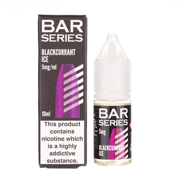 Blackcurrant Ice Nic Salt E-Liquid by Bar Series