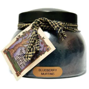 Blueberry Muffins Scented Candle - 22 oz, Double Wick, Mama Jar