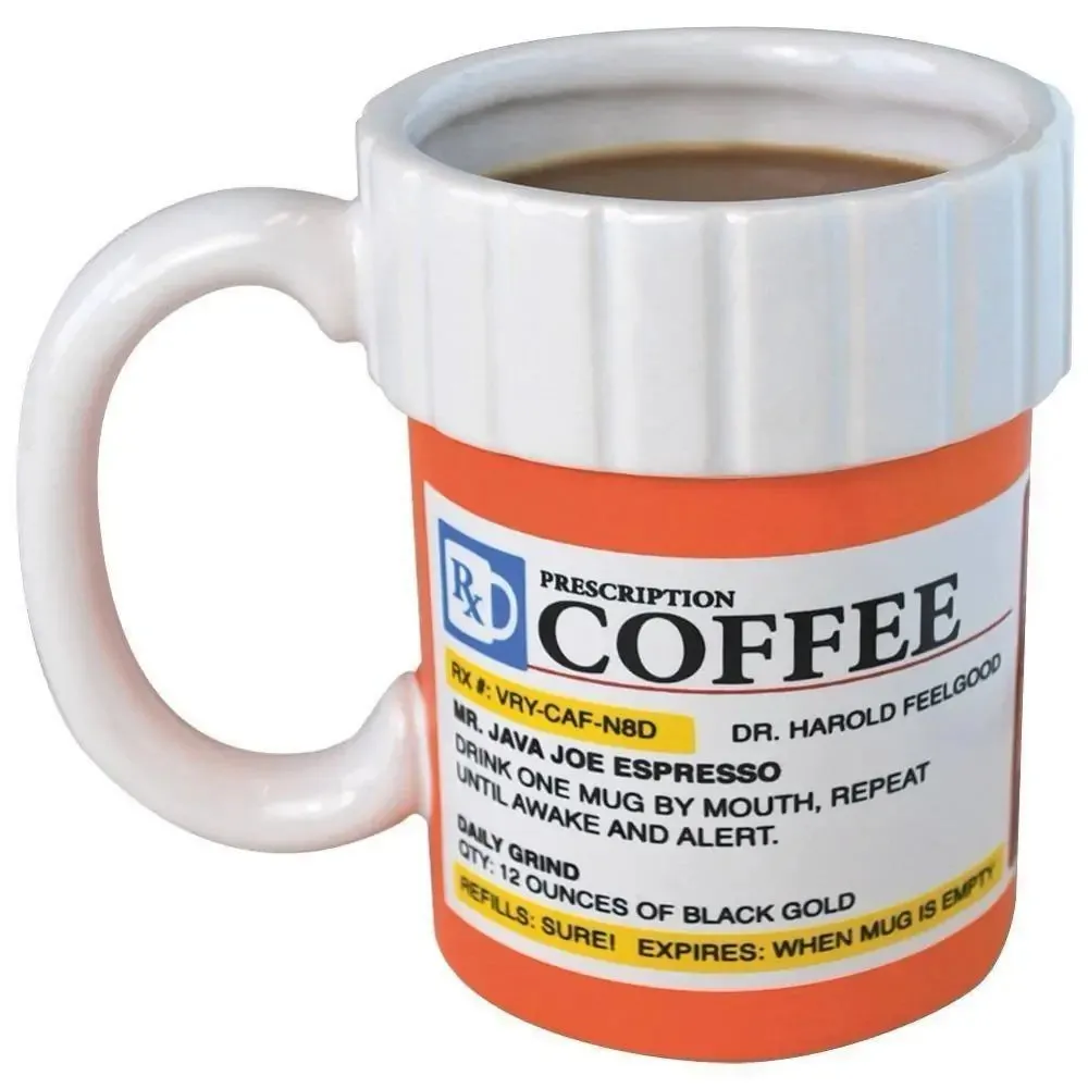 Ceramic Coffee Prescription Mug