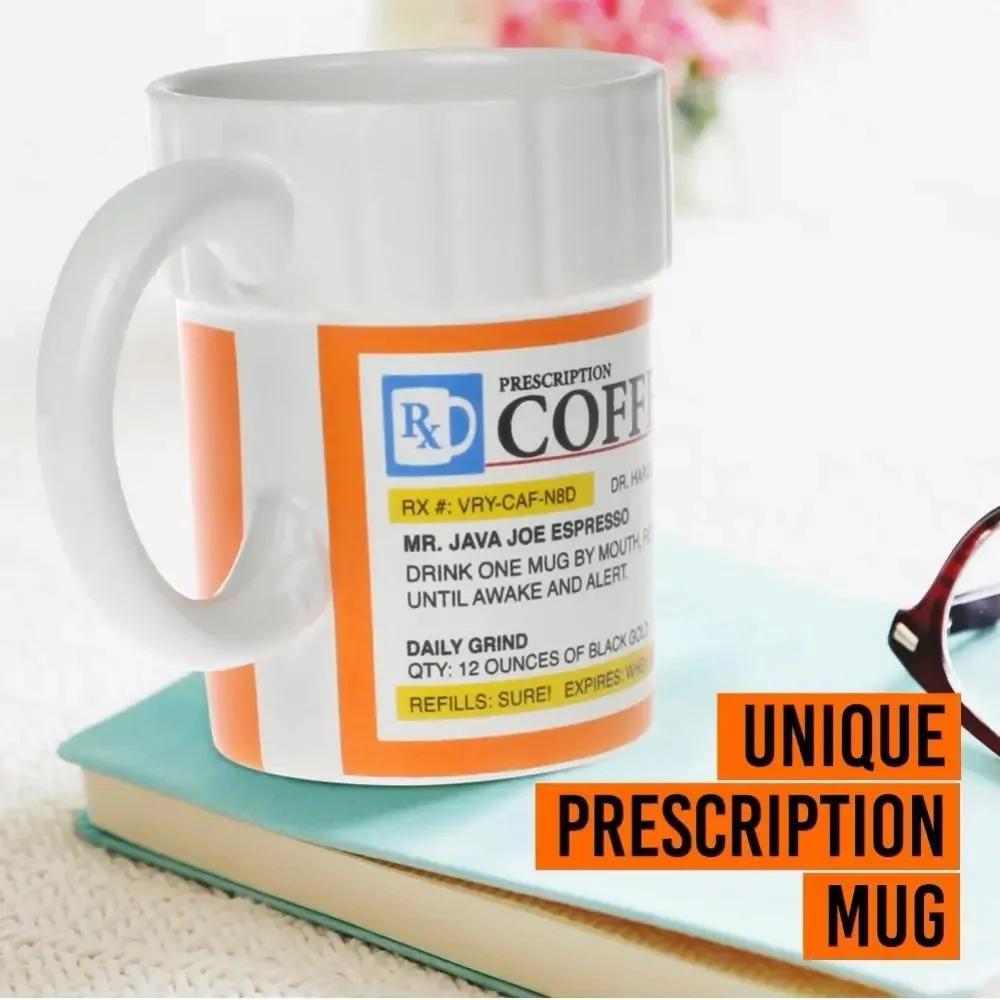 Ceramic Coffee Prescription Mug