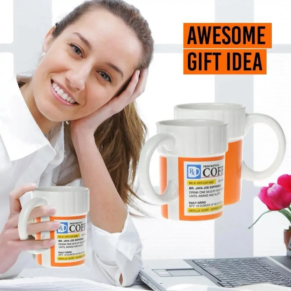 Ceramic Coffee Prescription Mug