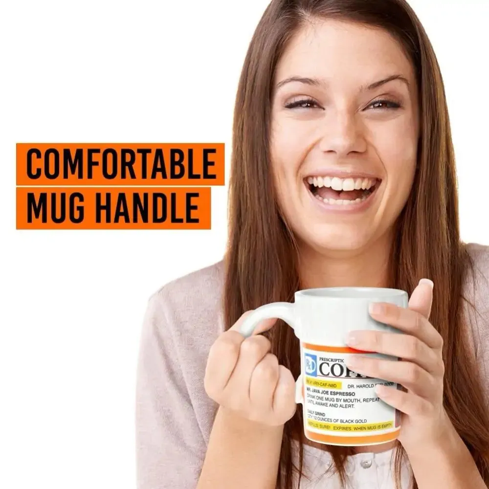 Ceramic Coffee Prescription Mug