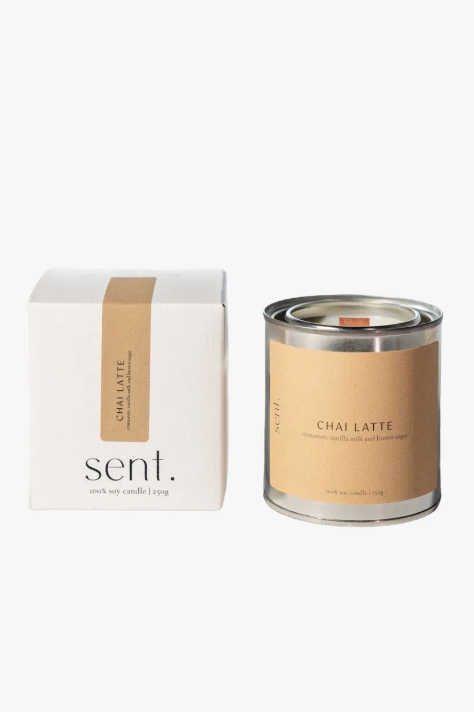 Chai Latte 250g Soy Candle