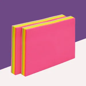 Colorful Sticky Notes - 3 inch x 4 inch ( Pack of 1 )