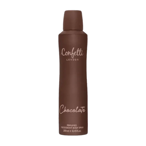 CONFETTI LONDON CHOCOLATE BODY SPRAY 250ML