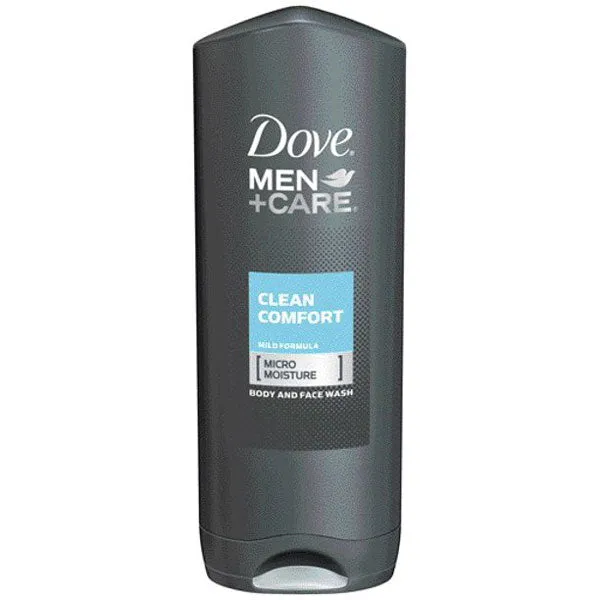 Dove Men Care Clean Comfort Body And Face Wash, 13.5 oz