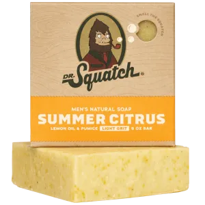 DR. SQUATCH BAR SOAP - SUMMER CITRUS