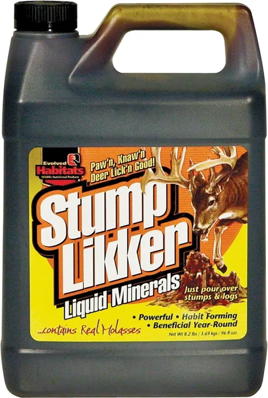 Evolved Habitats Stump Likker EVO34085 Mineral Liquid, Molasses Flavor, 1 gal :GAL: QUANTITY: 1