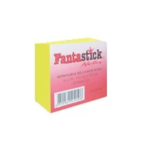 Fantastick Sticky Notes Fluorecent. Phone Blister Yellow