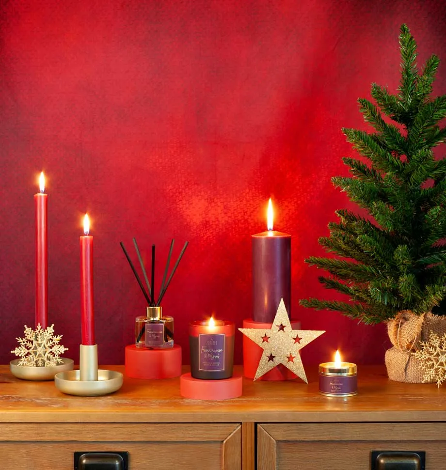 Frankincense and Myrrh Small Tin Candle