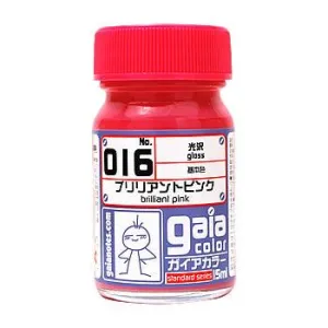 Gaia Notes Base Color 016 Gloss Brilliant Pink Lacquer Paint 15ml