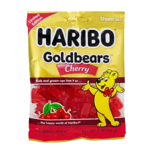Haribo Goldbears Cherry Candies, 113g, 1 Count
