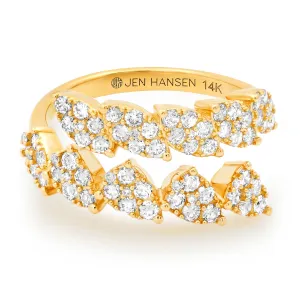 HEIRLOOM DIAMOND RING, 14kt GOLD