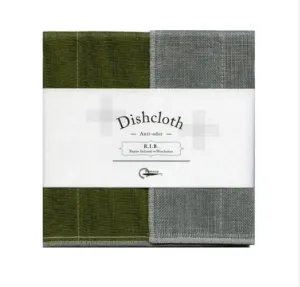 Japanese NaWrap Dish Cloth - Moss/Green