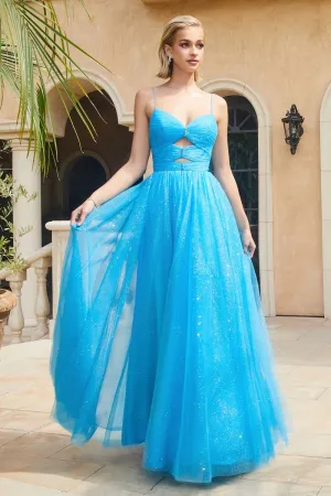 LAYERED TULLE BALL GOWN CDCR871