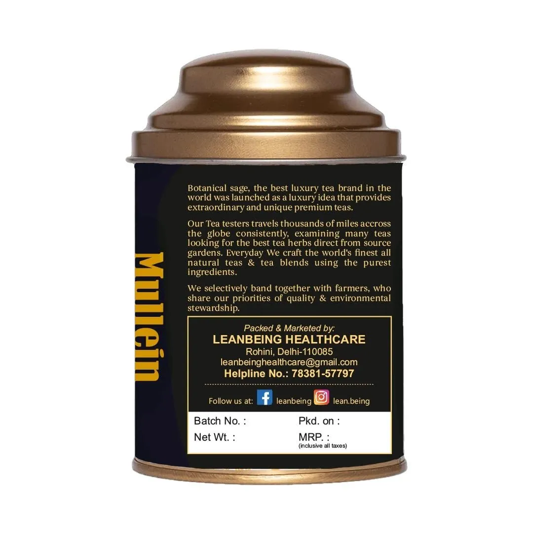 Leanbeing Healthcare - Mullein Leaves with Free Tea Infuser