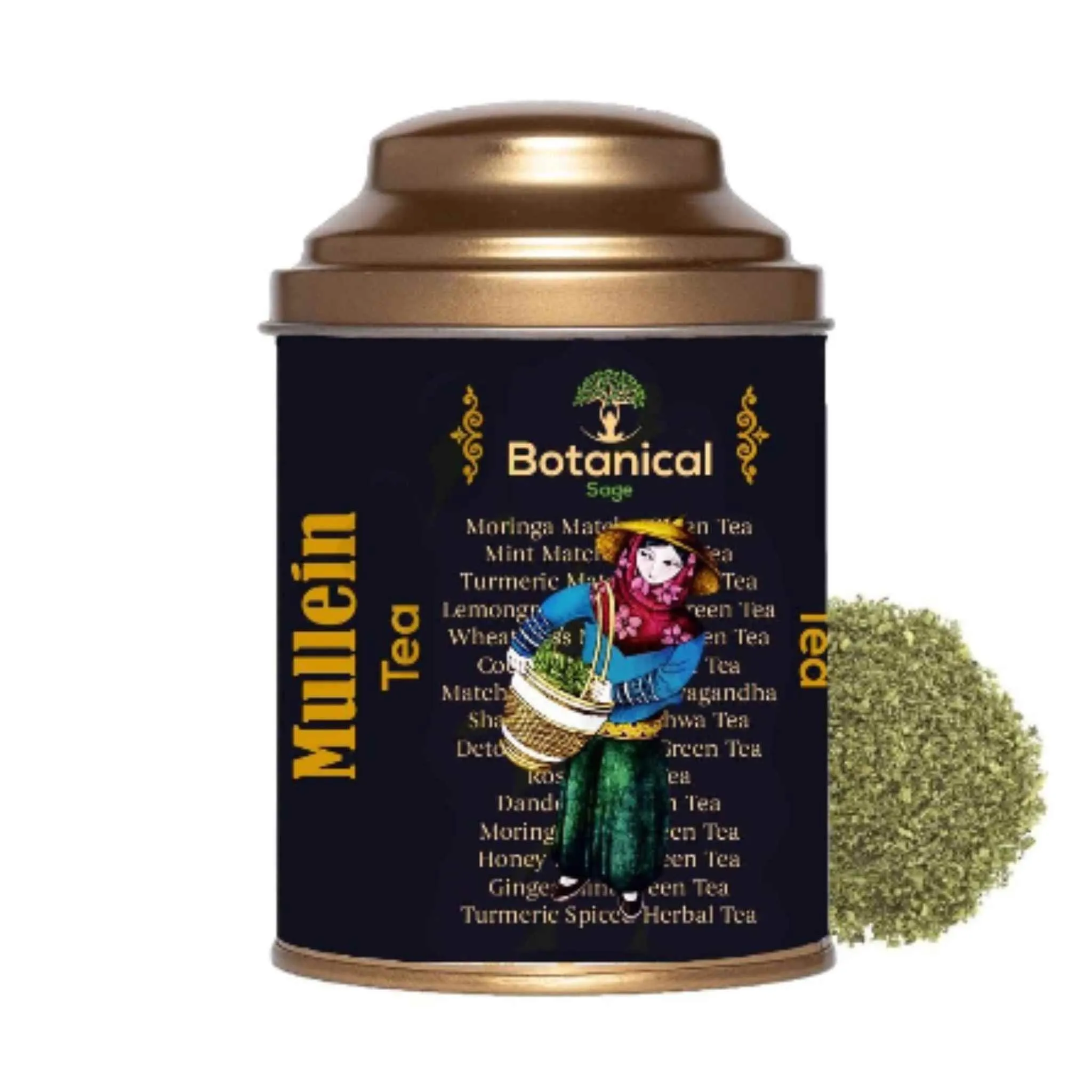 Leanbeing Healthcare - Mullein Leaves with Free Tea Infuser