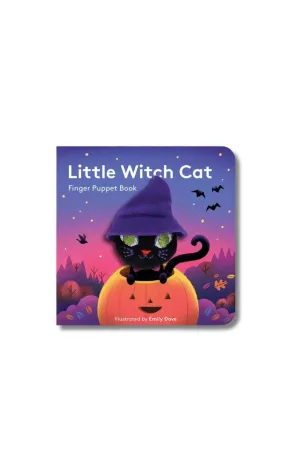 Little Witch Cat: Finger Puppet Book