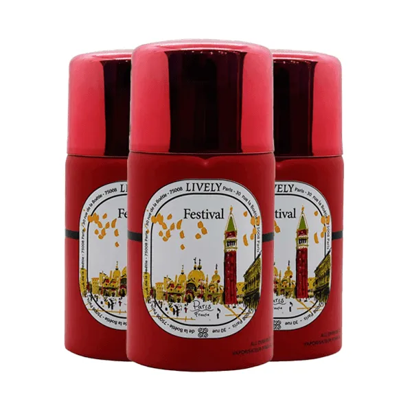 LIVELY PARIS FESTIVAL BODY SPRAY 250ML