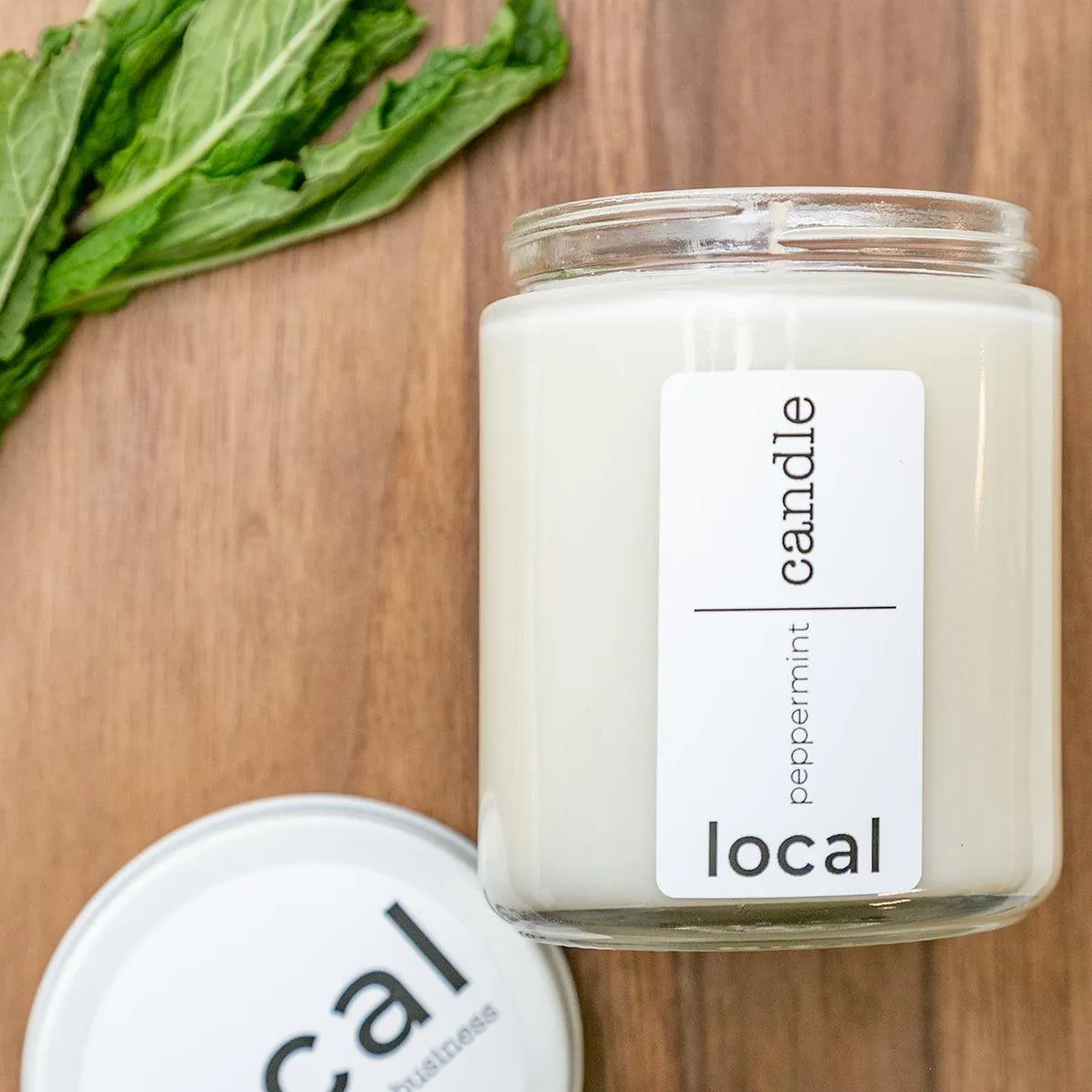 local candle - cedarwood vanilla