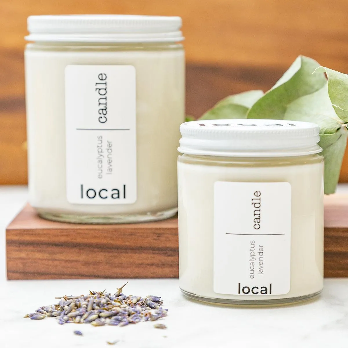 local candle - cedarwood vanilla