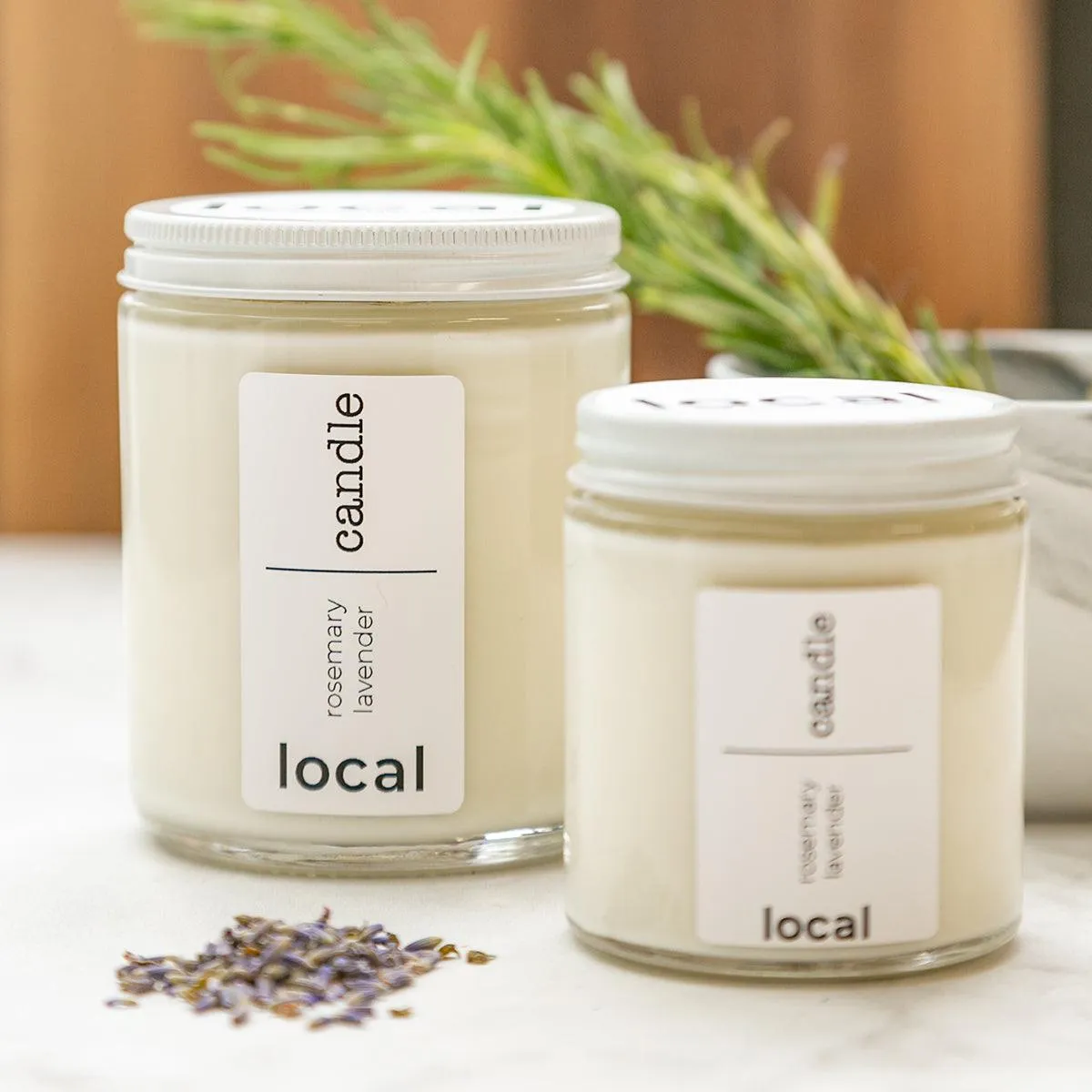 local candle - cedarwood vanilla