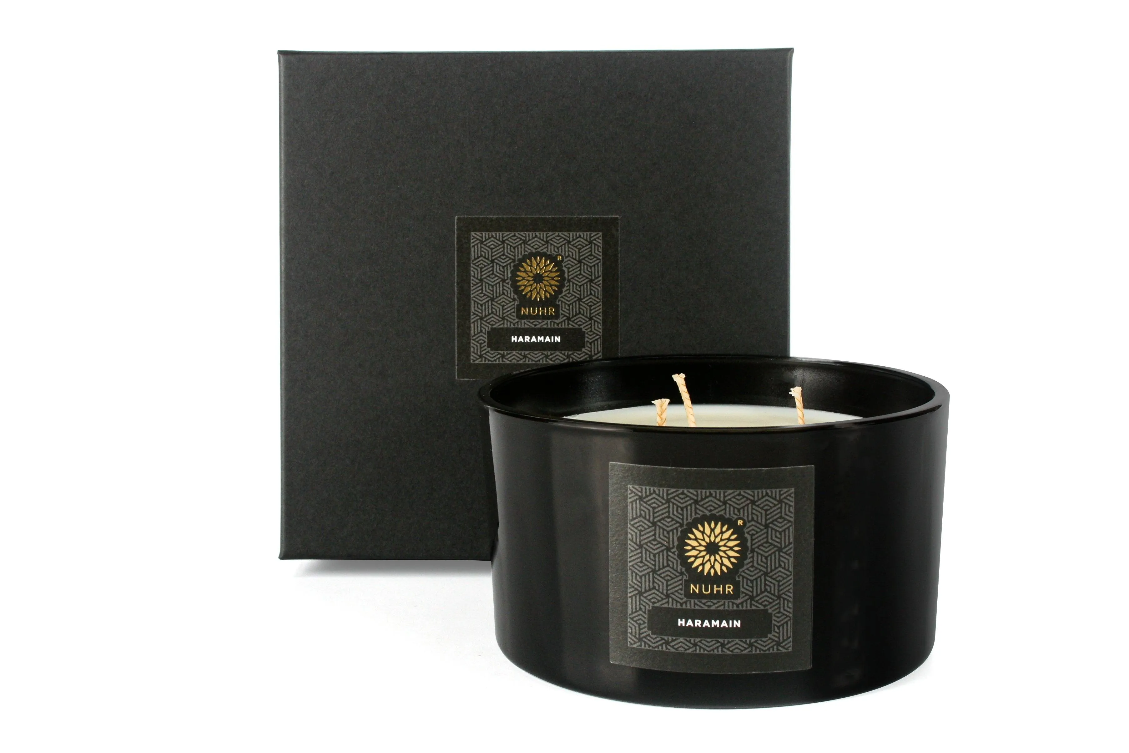 Luxury 3 Wick Candle by NUHR Home - Haramain