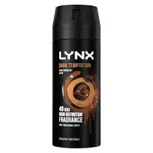 Lynx Aerosol Bodyspray Dark Temptation 150ml (N)