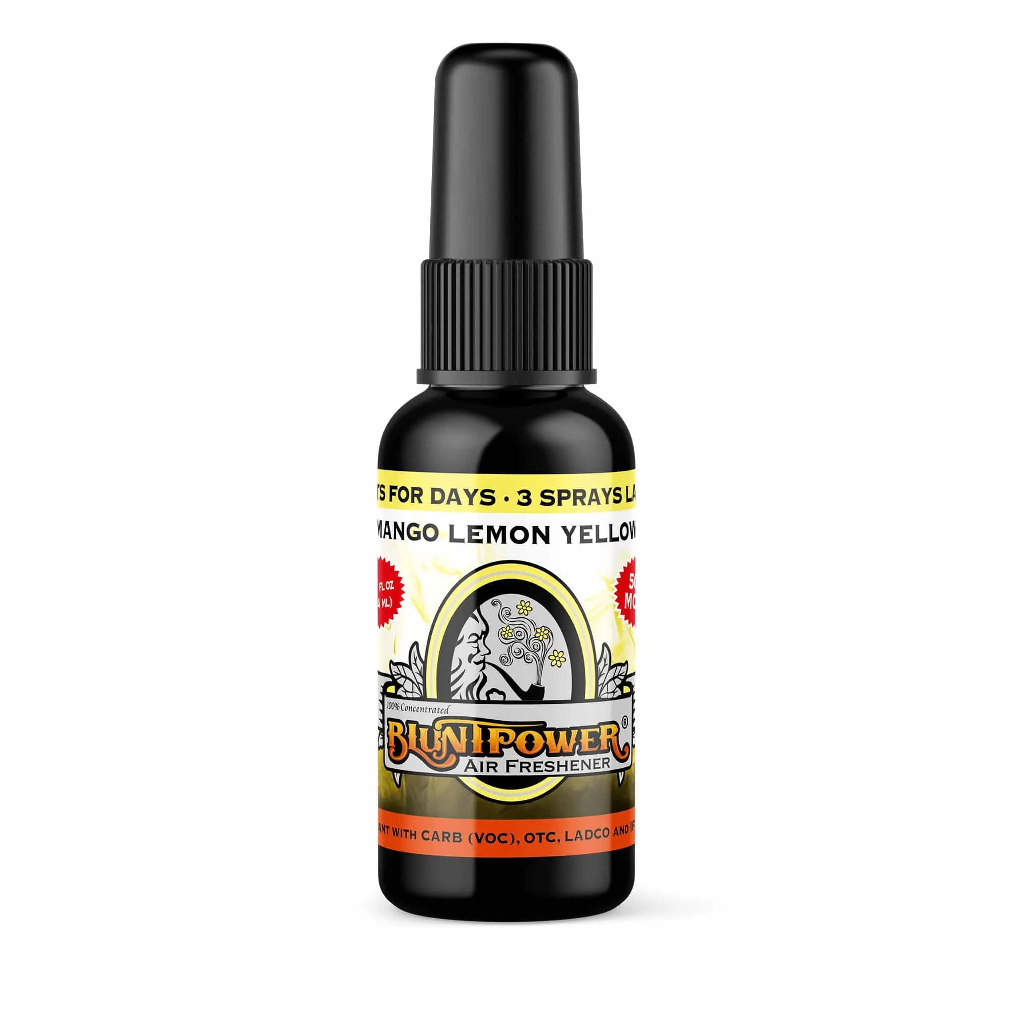 Mango Lemon Yellow Air Freshener Spray