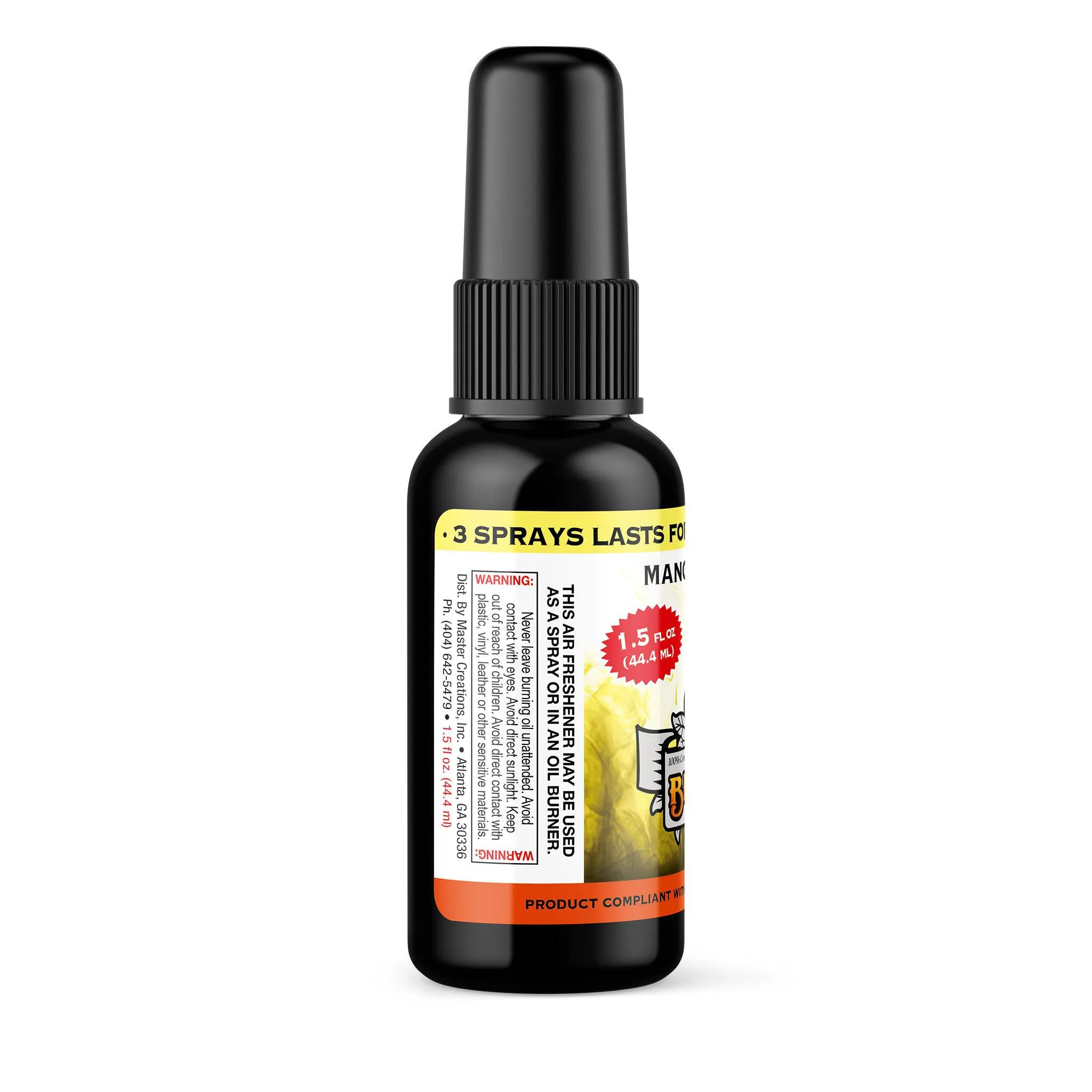 Mango Lemon Yellow Air Freshener Spray