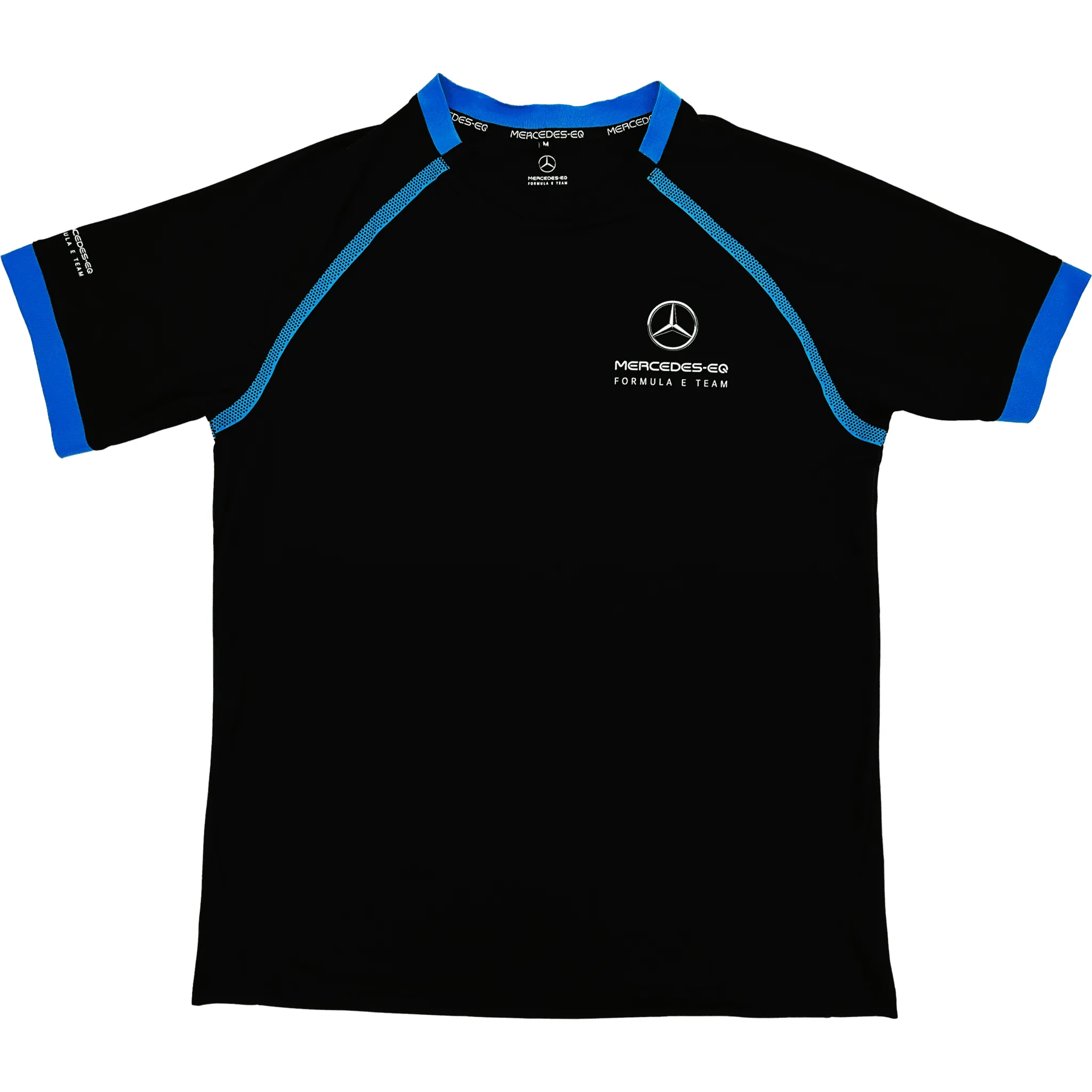 Mercedes Benz EQ Formula E S8 Men's Technical T-Shirt - Black/White