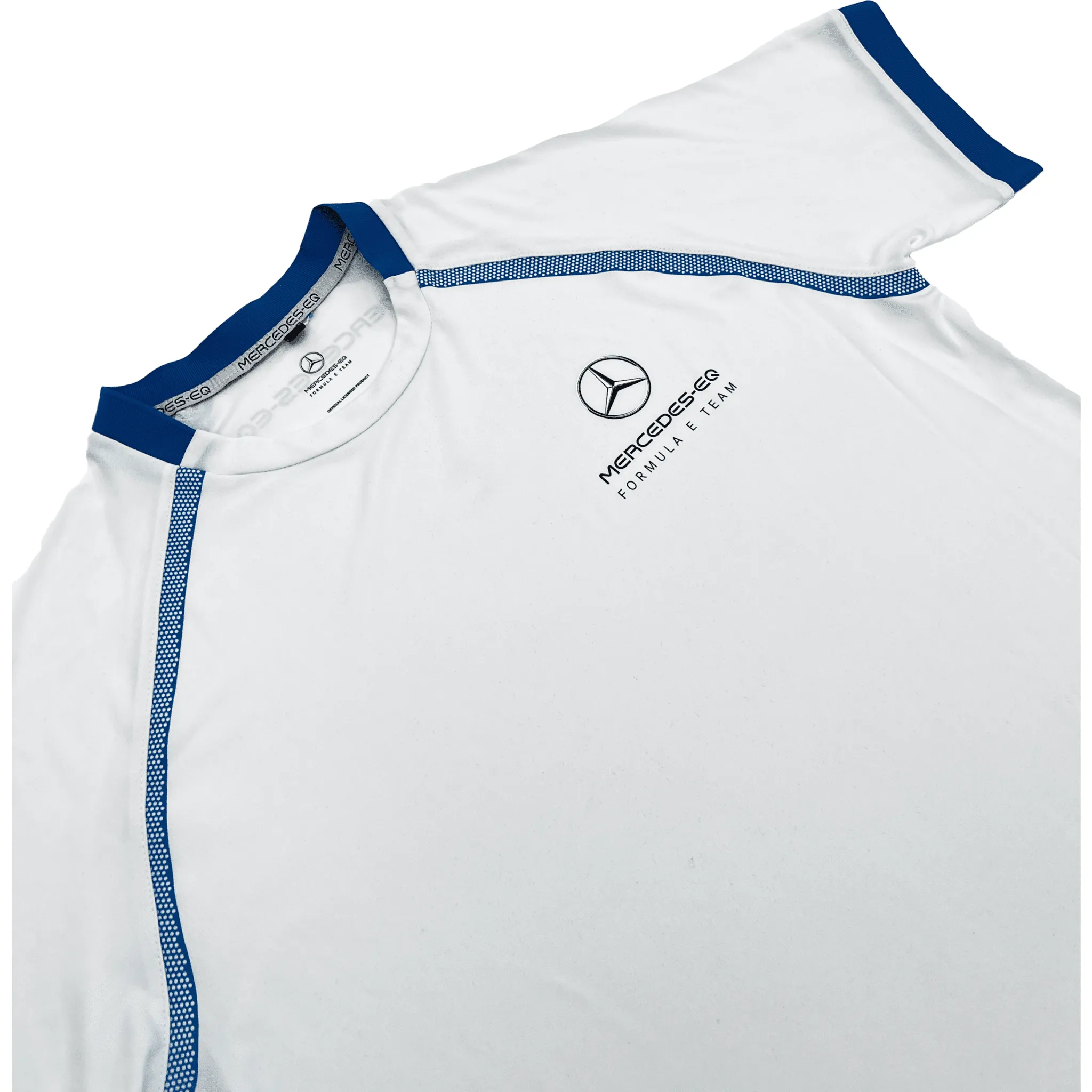 Mercedes Benz EQ Formula E S8 Men's Technical T-Shirt - Black/White