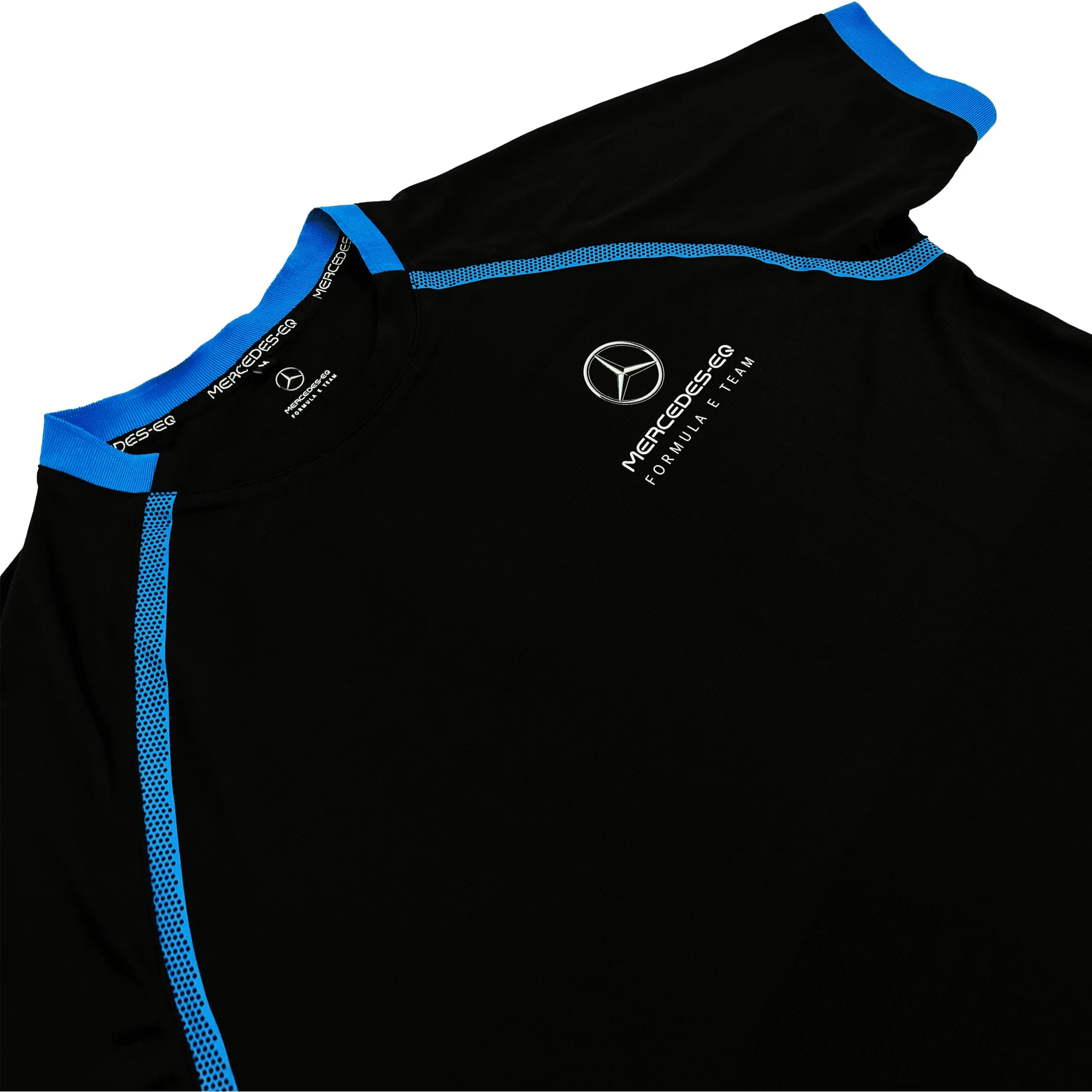 Mercedes Benz EQ Formula E S8 Men's Technical T-Shirt - Black/White