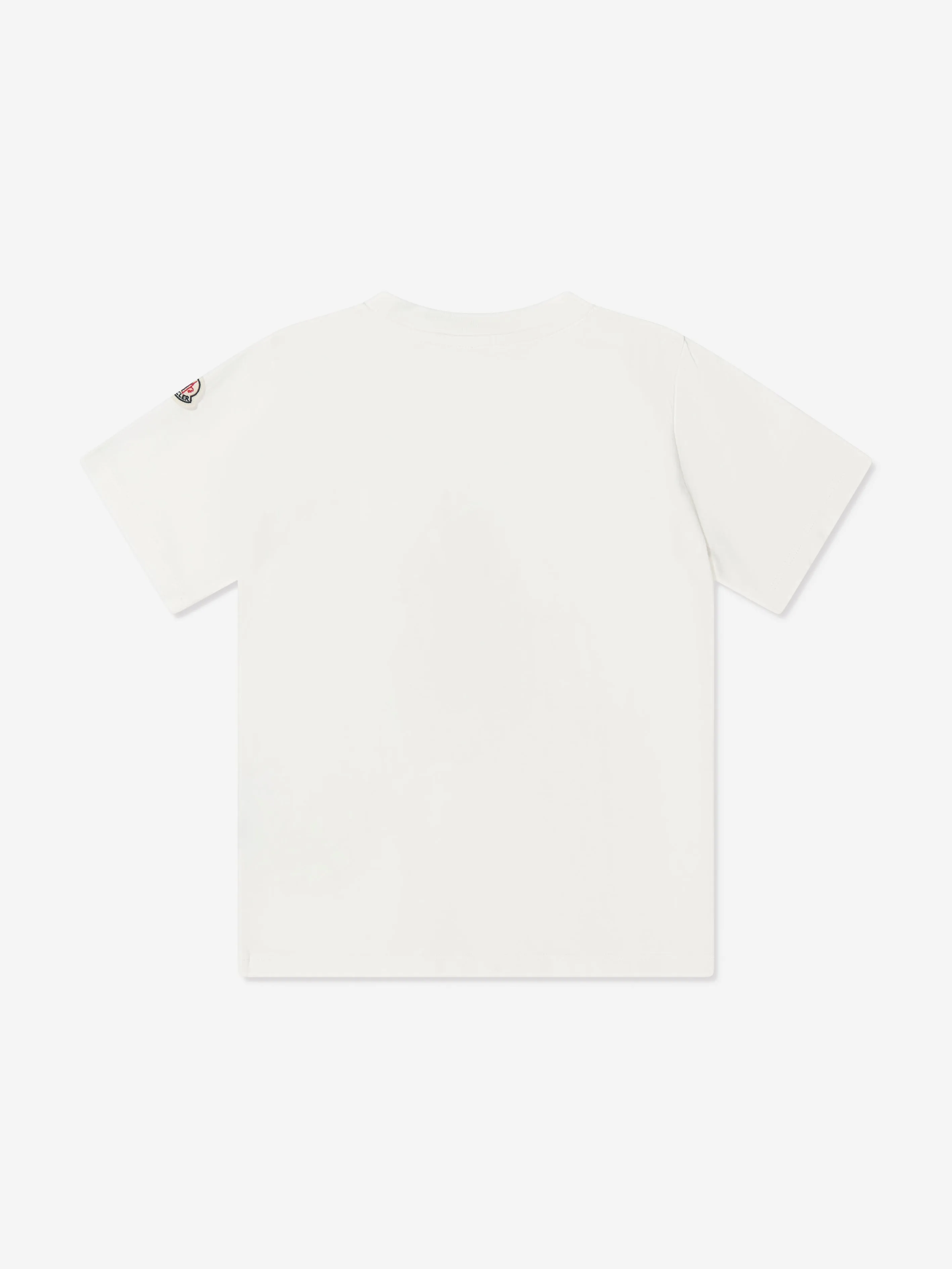 Moncler Enfant Girls Bear Print T-Shirt in White