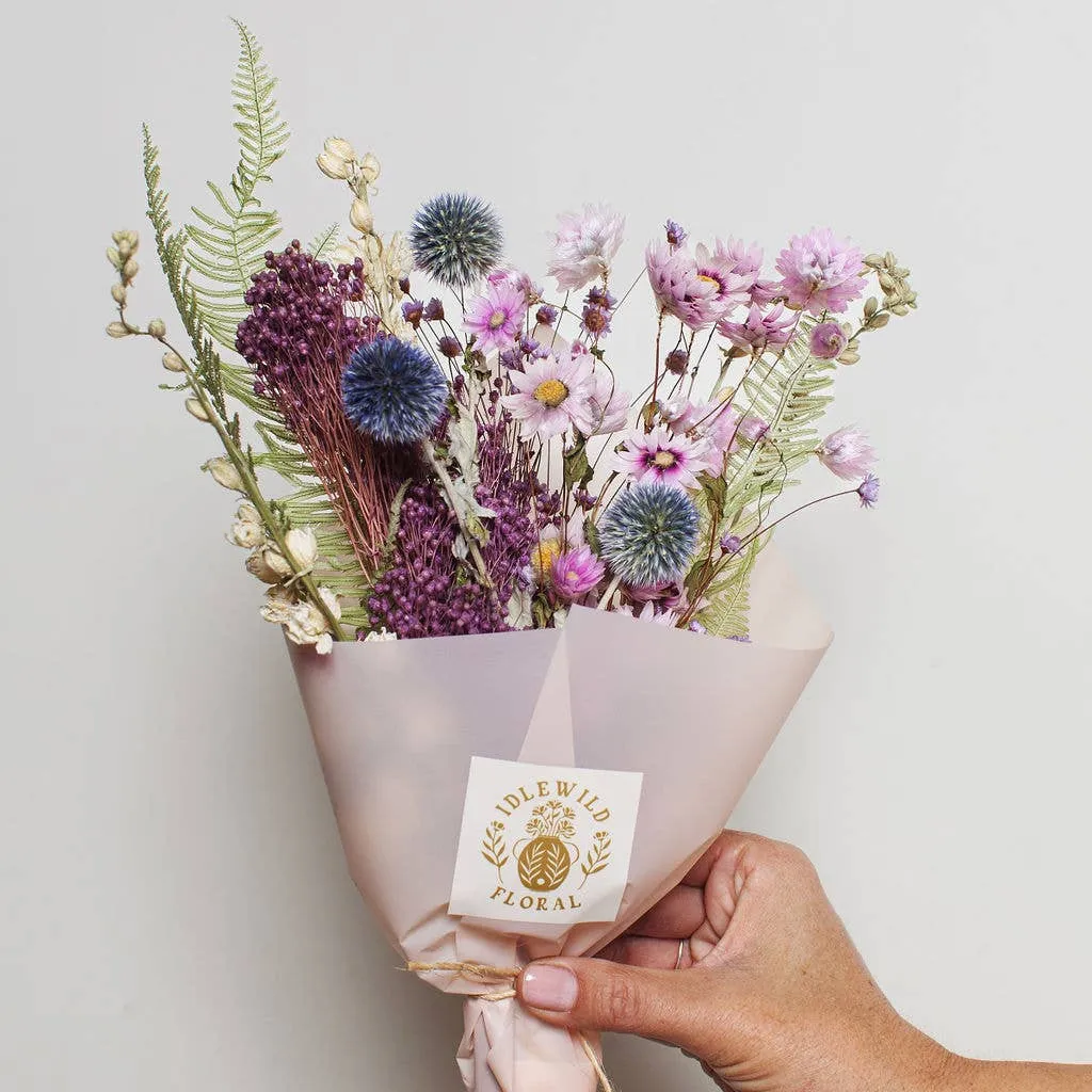 NEW! Petite Dried Flower Bouquet by Idlewild Floral Co.